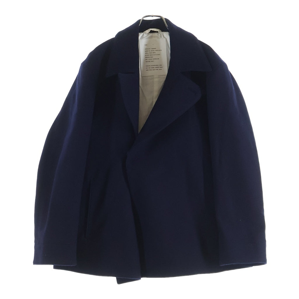 OVERCOAT(オーバーコート) DUPLICATE chester coat チェスターコート ネイビー