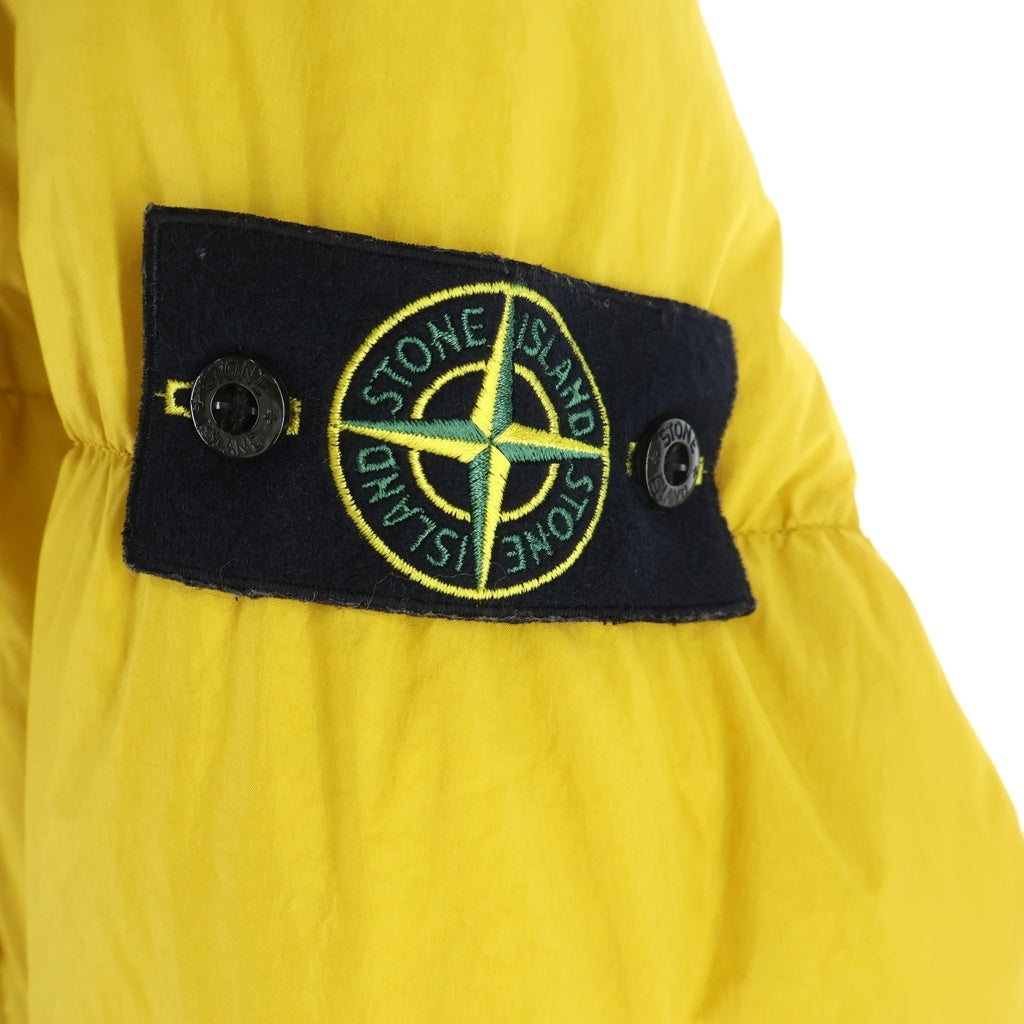 STONE ISLAND(ストーンアイランド) ハーフジップ ダウンジャケット イエロー 691541323