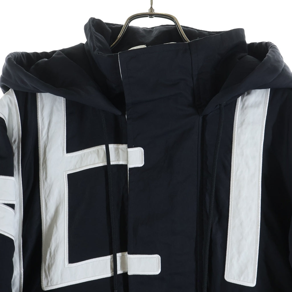 NIKE(ナイキ) 20AW ×AMBUSH NBA COLLECTION NETS JACKET ロゴプリント ナイロンジャケット ブラック DB9567-010
