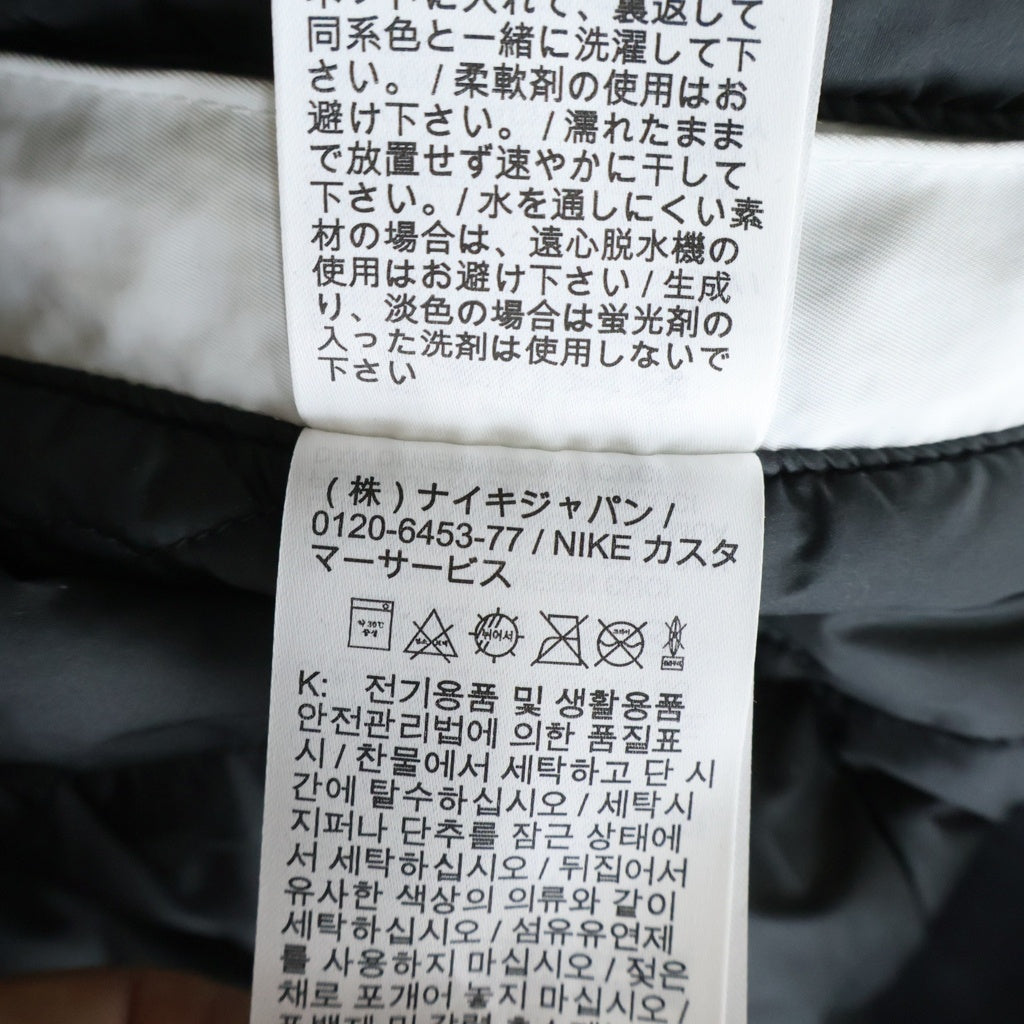 NIKE(ナイキ) 20AW ×AMBUSH NBA COLLECTION NETS JACKET ロゴプリント ナイロンジャケット ブラック DB9567-010