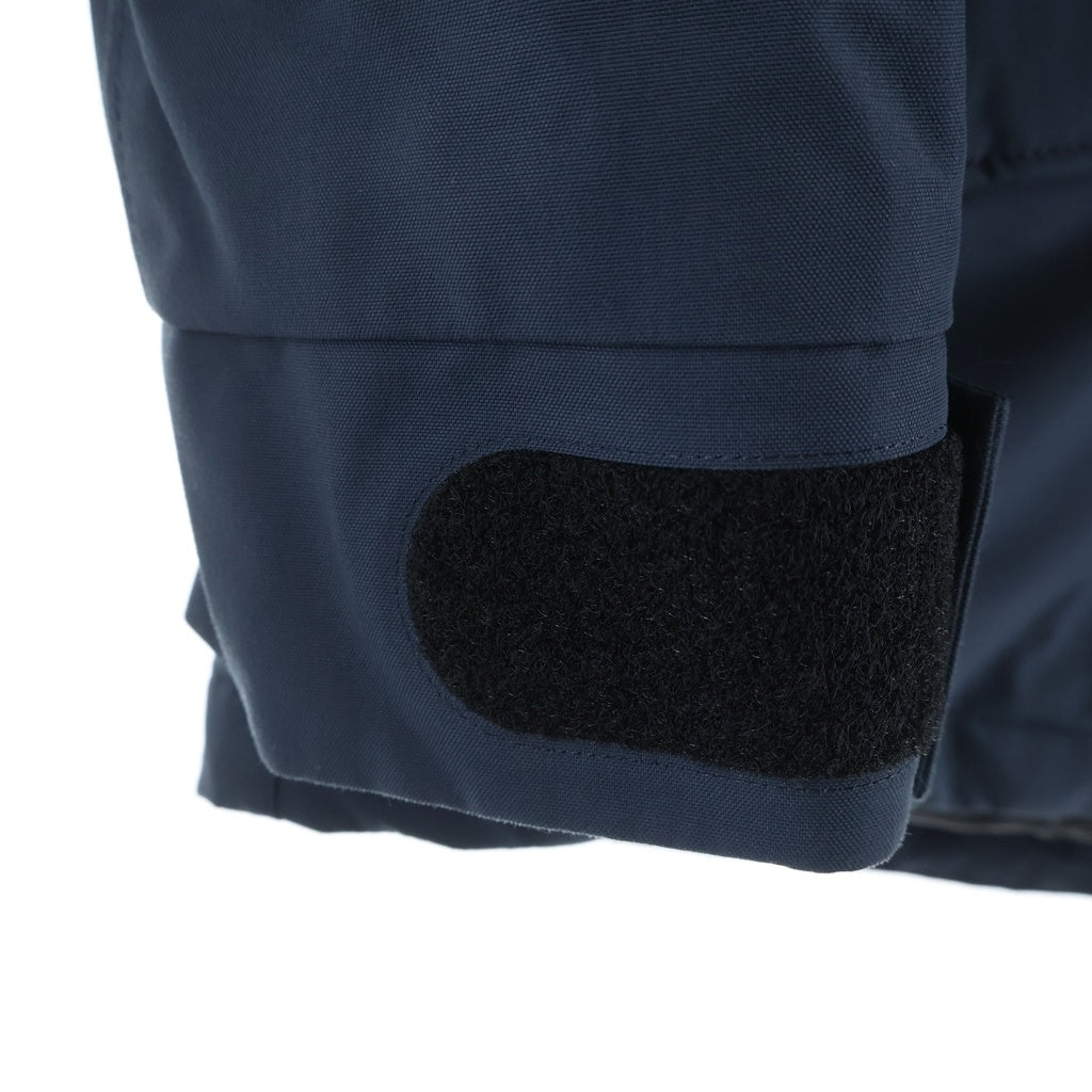 THE NORTH FACE(ザノースフェイス) ANTARCTICA PARKA アンタークティカ ナイロン ロゴ刺繍 ファーフーデッド ダウンジャケット ネイビー ND91707