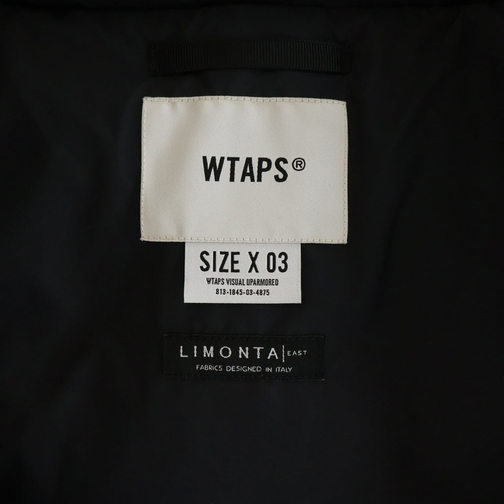 WTAPS(ダブルタップス) 21AW BIVOUAC VEST 212BRDT-JKM04 ビバーク ダウンベスト ブラック