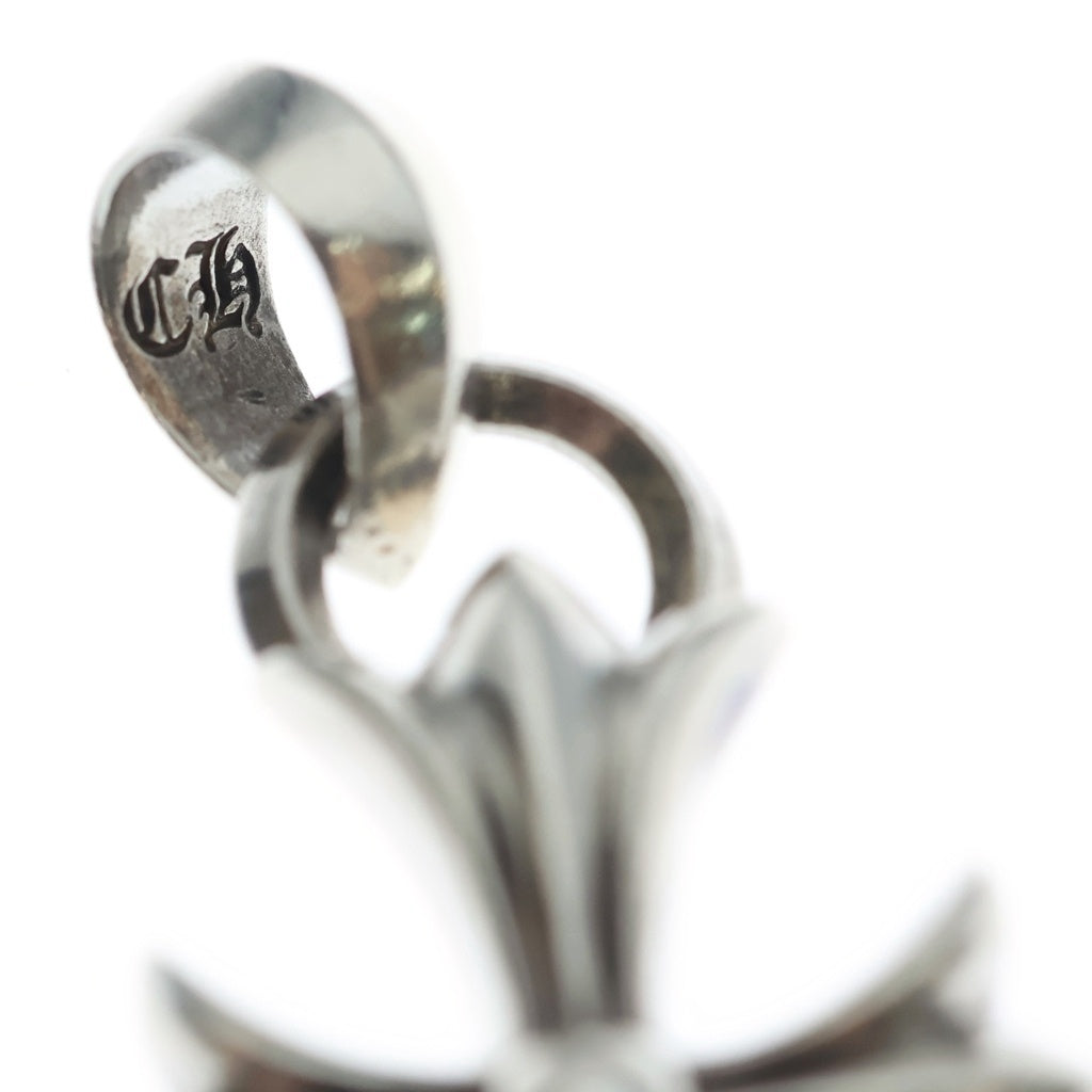CHROME HEARTS(クロムハーツ) CH CRS SML W/BALE Wベイル スモールCHクロス ペンダントトップ シルバー BCA218