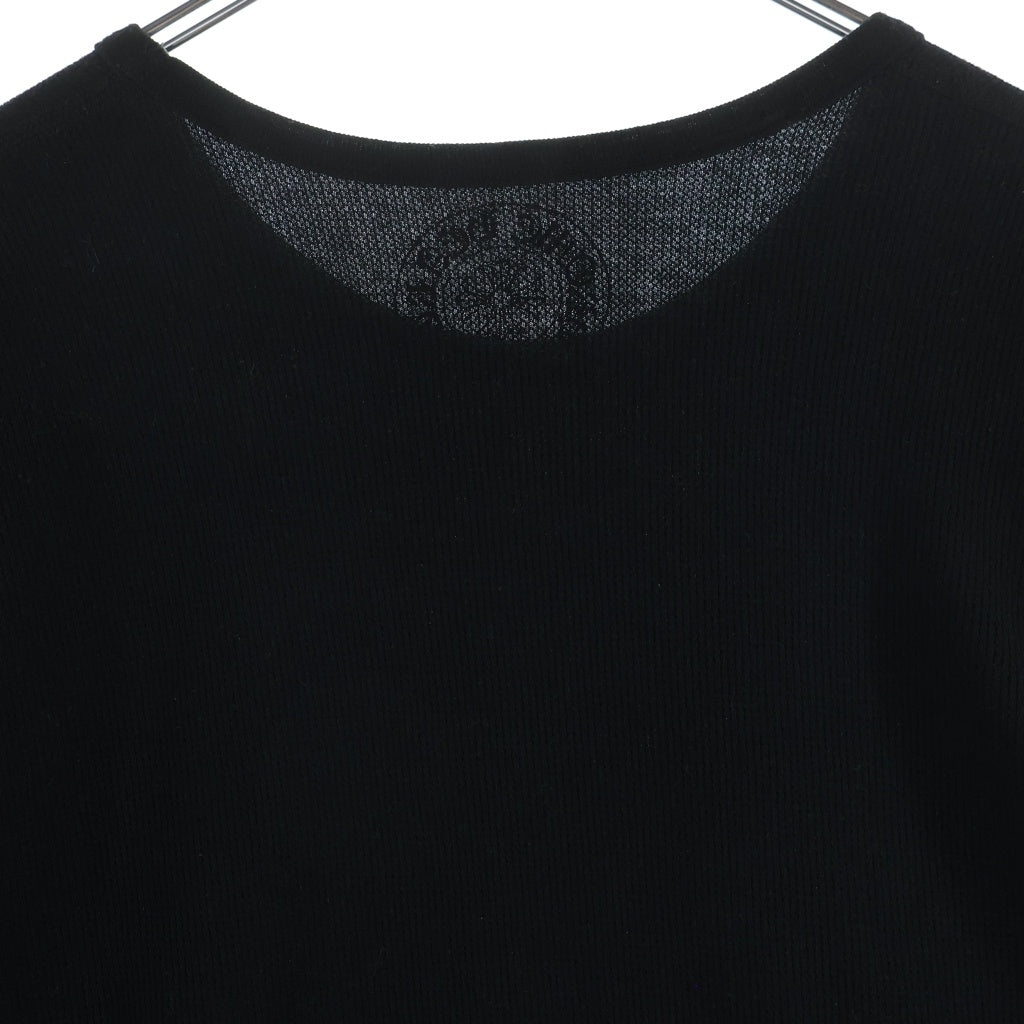 CHROME HEARTS(クロムハーツ) Thermal L S 袖フローラルプリントサーマル長袖カットソー ブラック