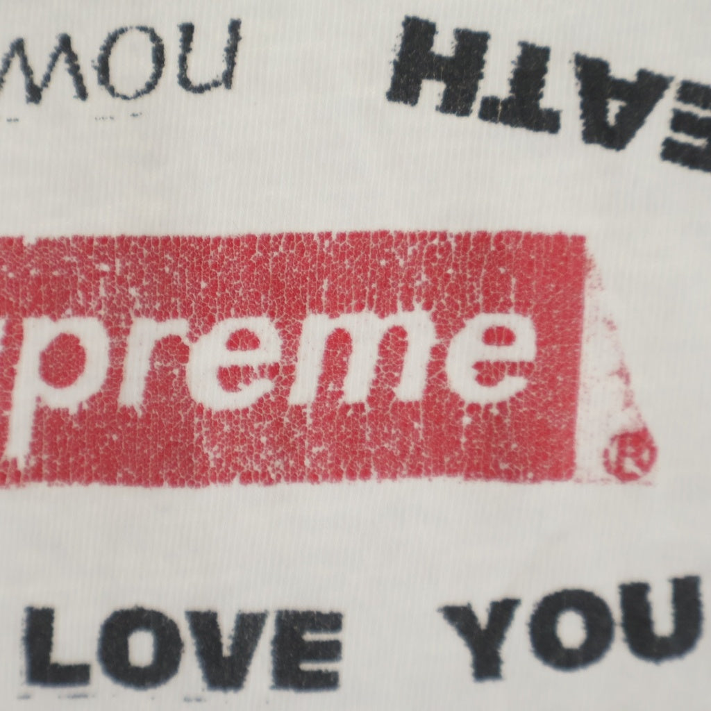 SUPREME(シュプリーム) 21SS Spiral Tee スパイラルティー クルーネックTシャツ ホワイト