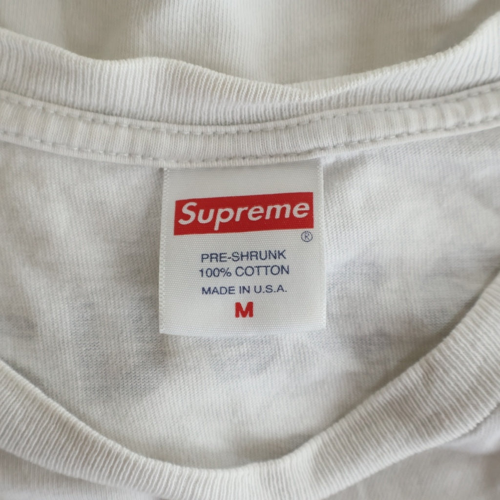 SUPREME(シュプリーム) 21SS Spiral Tee スパイラルティー クルーネックTシャツ ホワイト