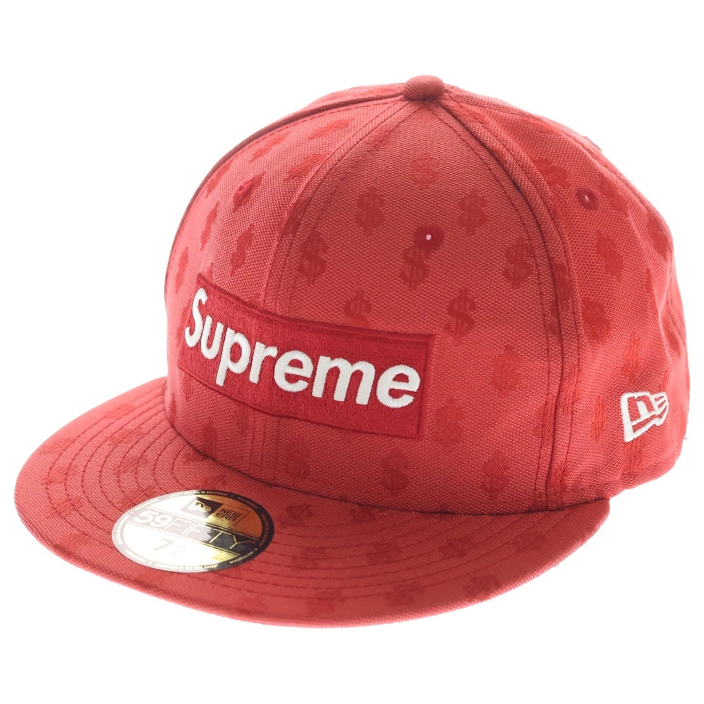 SUPREME(シュプリーム) 18SS Monogram Box Logo モノグラム ボックスロゴ ベースボールキャップ レッド