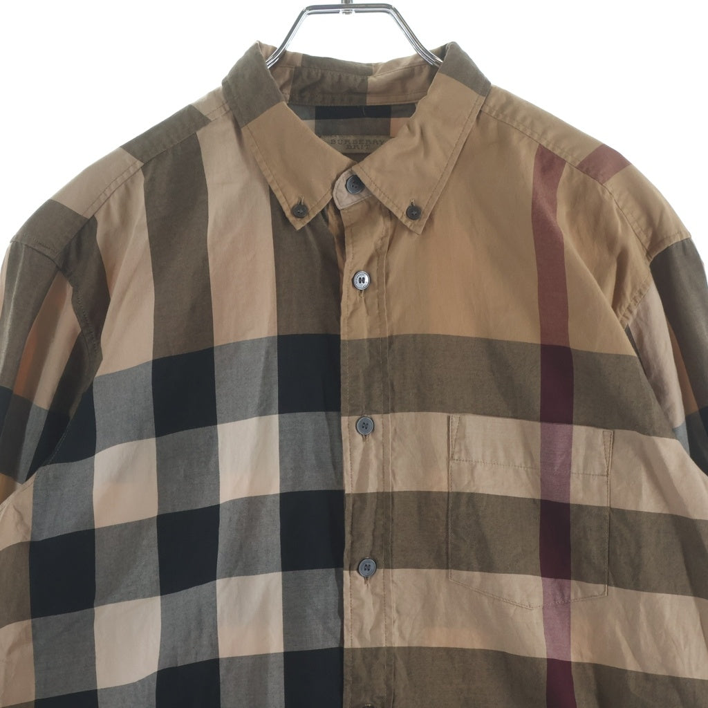 BURBERRY(バーバリー) BRIT バーバリーチェック メガチェック 3887721 長袖シャツ ベージュ