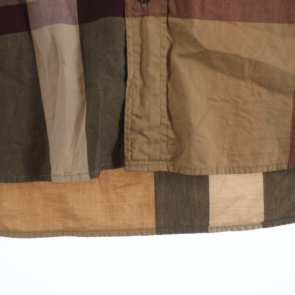 BURBERRY(バーバリー) BRIT バーバリーチェック メガチェック 3887721 長袖シャツ ベージュ