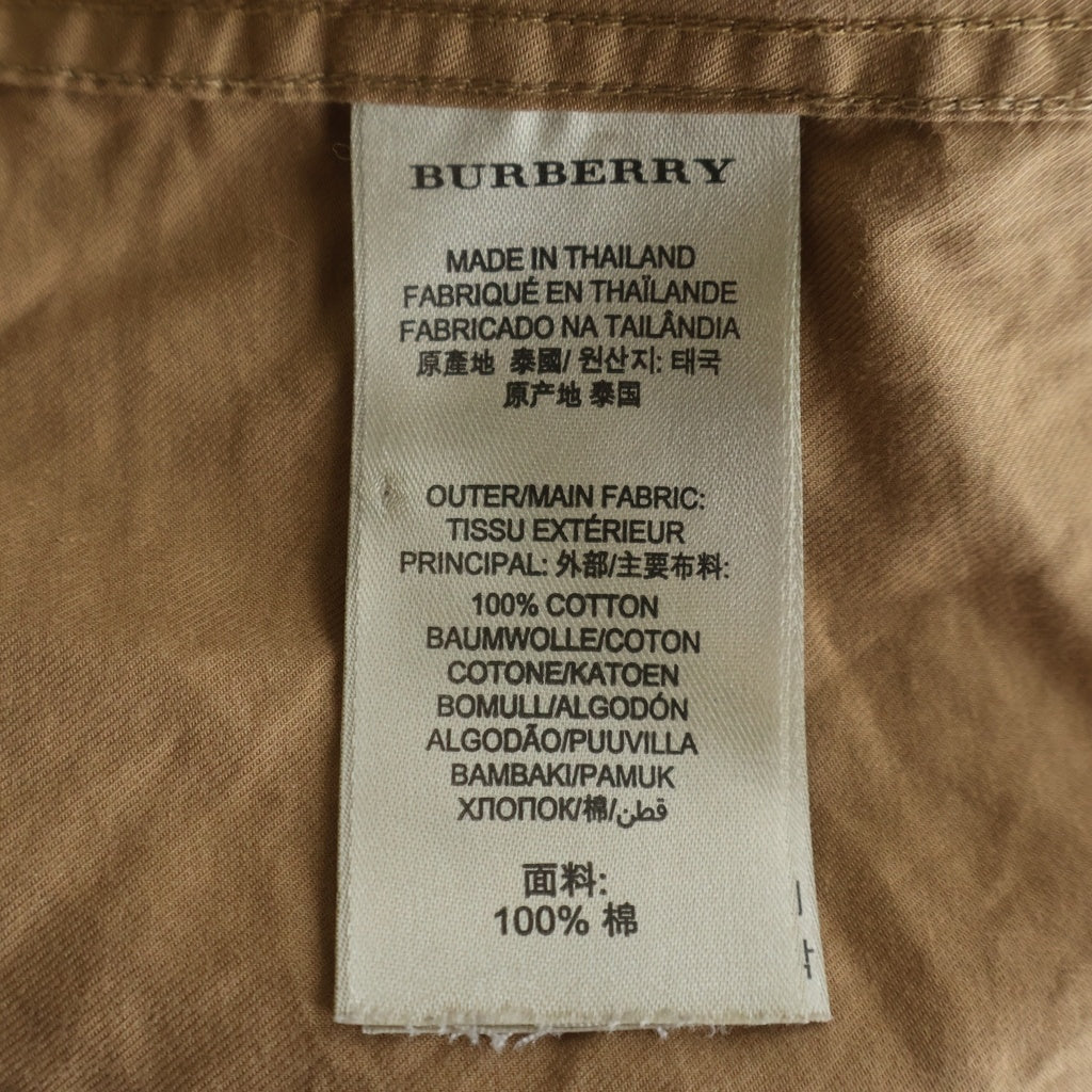 BURBERRY(バーバリー) BRIT バーバリーチェック メガチェック 3887721 長袖シャツ ベージュ