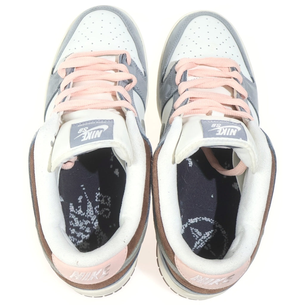 NIKE(ナイキ) ×YUTO HORIGOME DUNK LOW PRO QS FQ1180-001 堀米雄斗 ダンク プロ クイックストライク ローカットスニーカー US9/27cm ホワイト/グレー