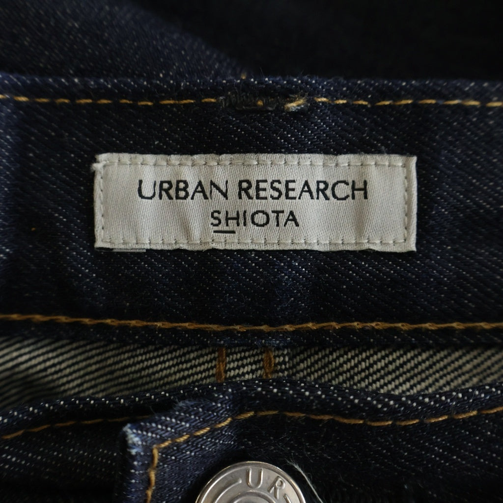 URBAN RESEARCH(アーバンリサーチ) ×SHIOTA Wide Denim Pants ワイドデニムパンツ スーピマ インディゴ