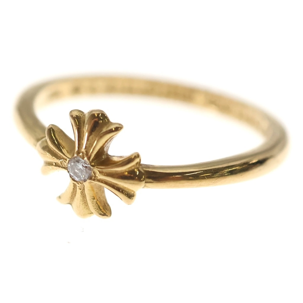 CHROME HEARTS(クロムハーツ) 22K BUBBLGM CH PLS DIA バブルガム CH プラス 1ダイヤ ゴールド リング