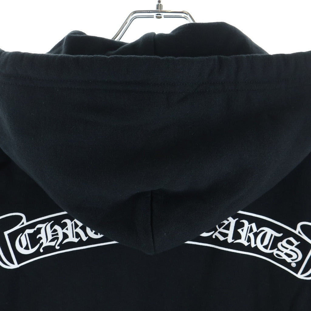 CHROME HEARTS(クロムハーツ) Back Scroll Label Pullover Hoodie バックスクロールラベル プルオーバーパーカー ブラック