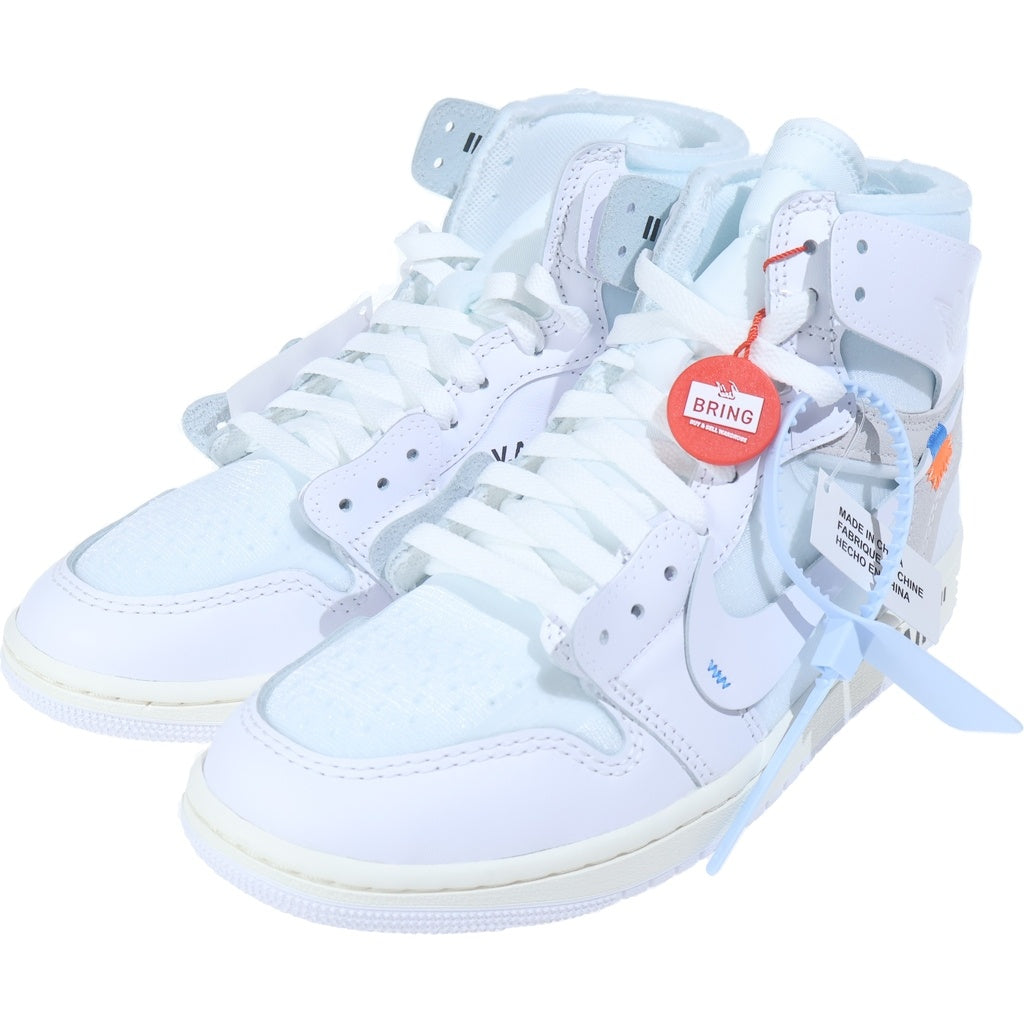 NIKE(ナイキ) ×Virgil Abloh Archive (V.A.A.) AIR JORDAN 1 RETRO HIGH OG ALASKA エアジョーダン レトロ アラスカ ハイカットスニーカー US8/26cm