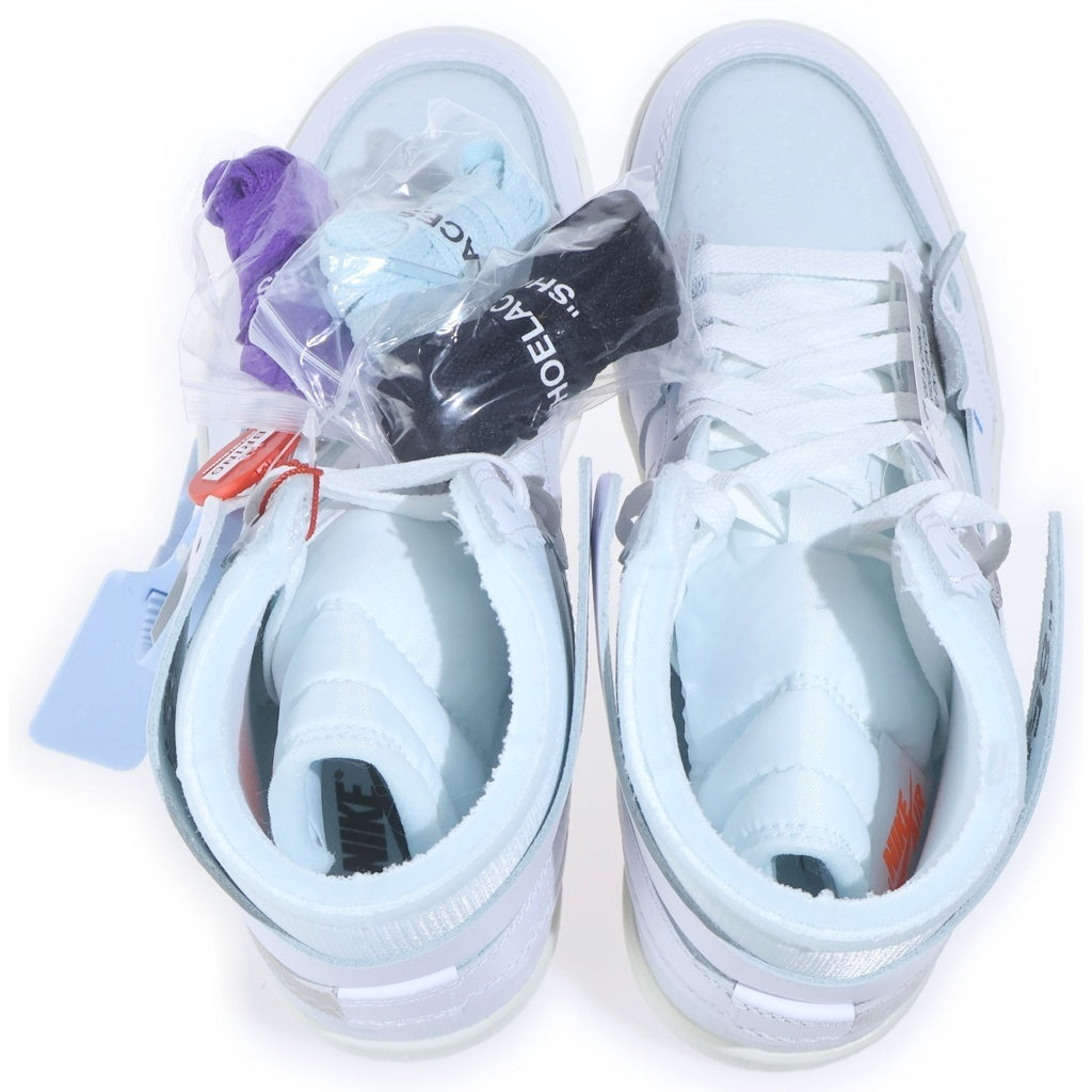 NIKE(ナイキ) ×Virgil Abloh Archive (V.A.A.) AIR JORDAN 1 RETRO HIGH OG ALASKA エアジョーダン レトロ アラスカ ハイカットスニーカー US8/26cm