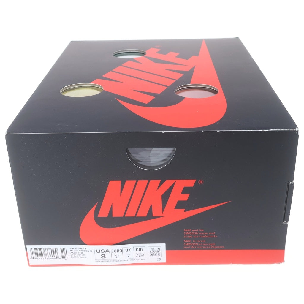 NIKE(ナイキ) ×Virgil Abloh Archive (V.A.A.) AIR JORDAN 1 RETRO HIGH OG ALASKA エアジョーダン レトロ アラスカ ハイカットスニーカー US8/26cm