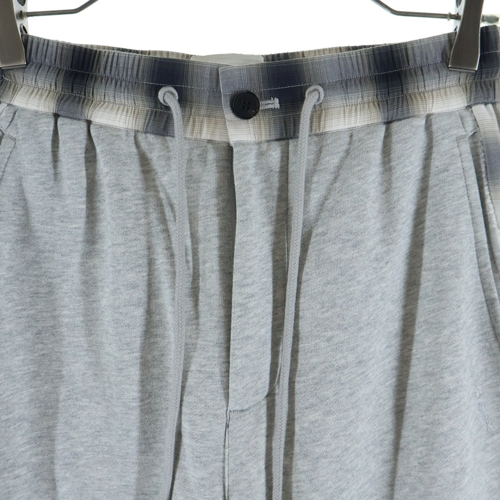Feng Chen Wang(フェン チェン ワン) Side detail Track Pants サイドデティールトラックパンツ FUS21TR21 グレー
