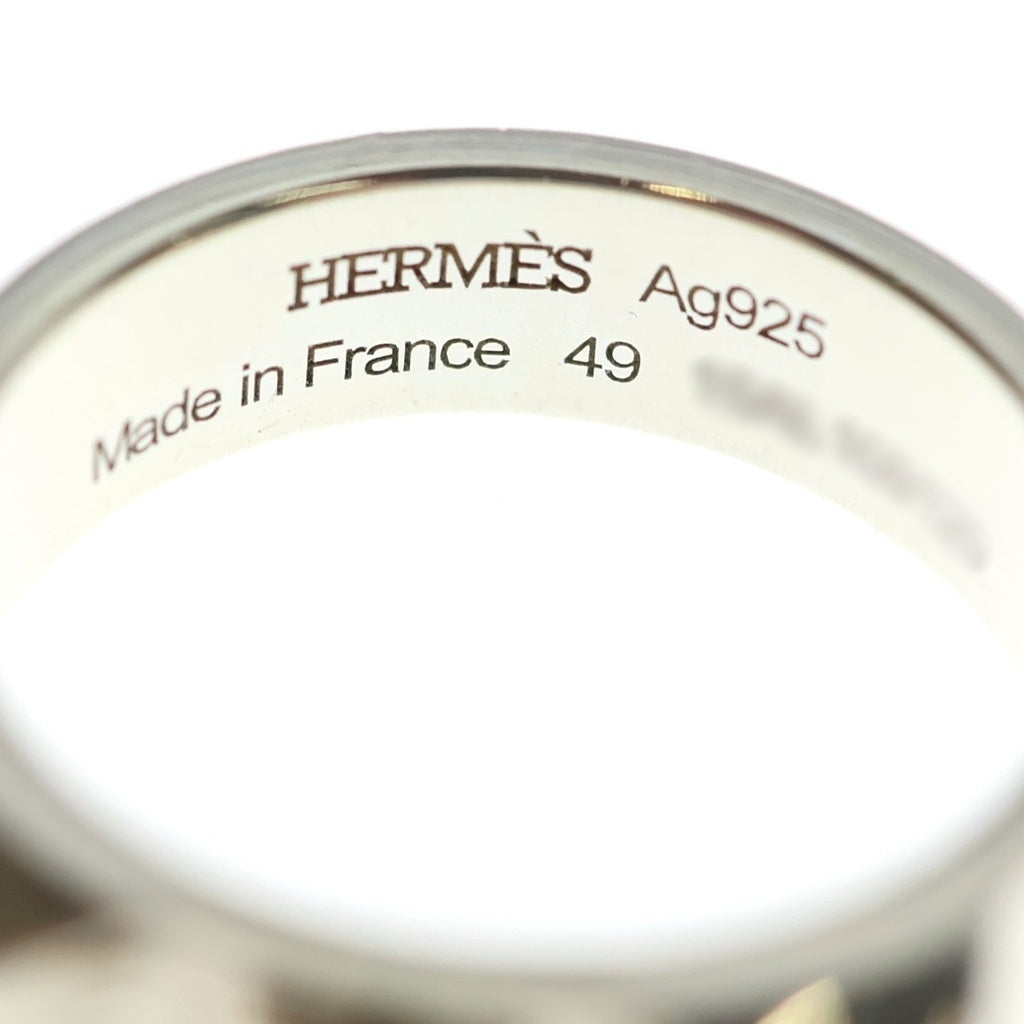 HERMES(エルメス) Collier de Chien ring PM コリエドシアン リング シルバー レディース
