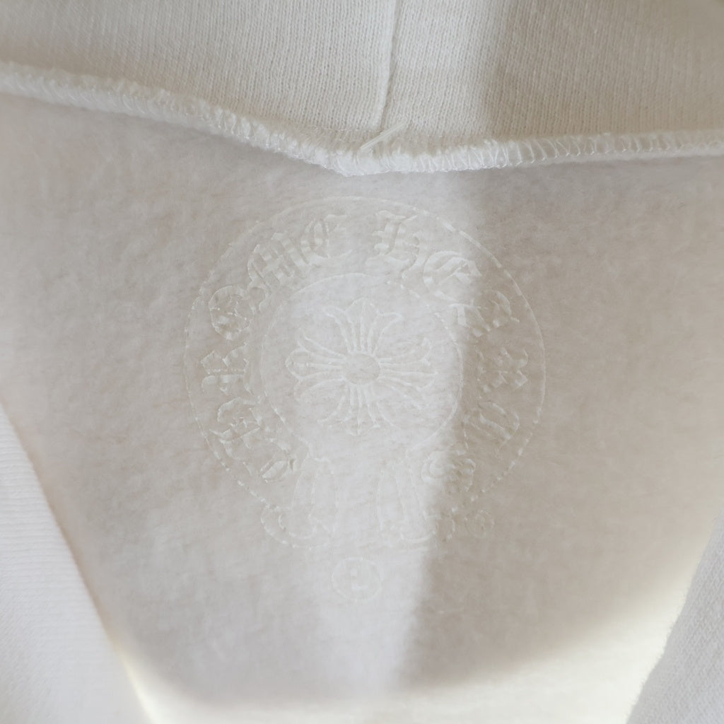 CHROME HEARTS(クロムハーツ) ×MATTY BOY Chomper Horseshoe Hoodie マッティボーイ チョンパー ホースシュー プルオーバーパーカー ホワイト