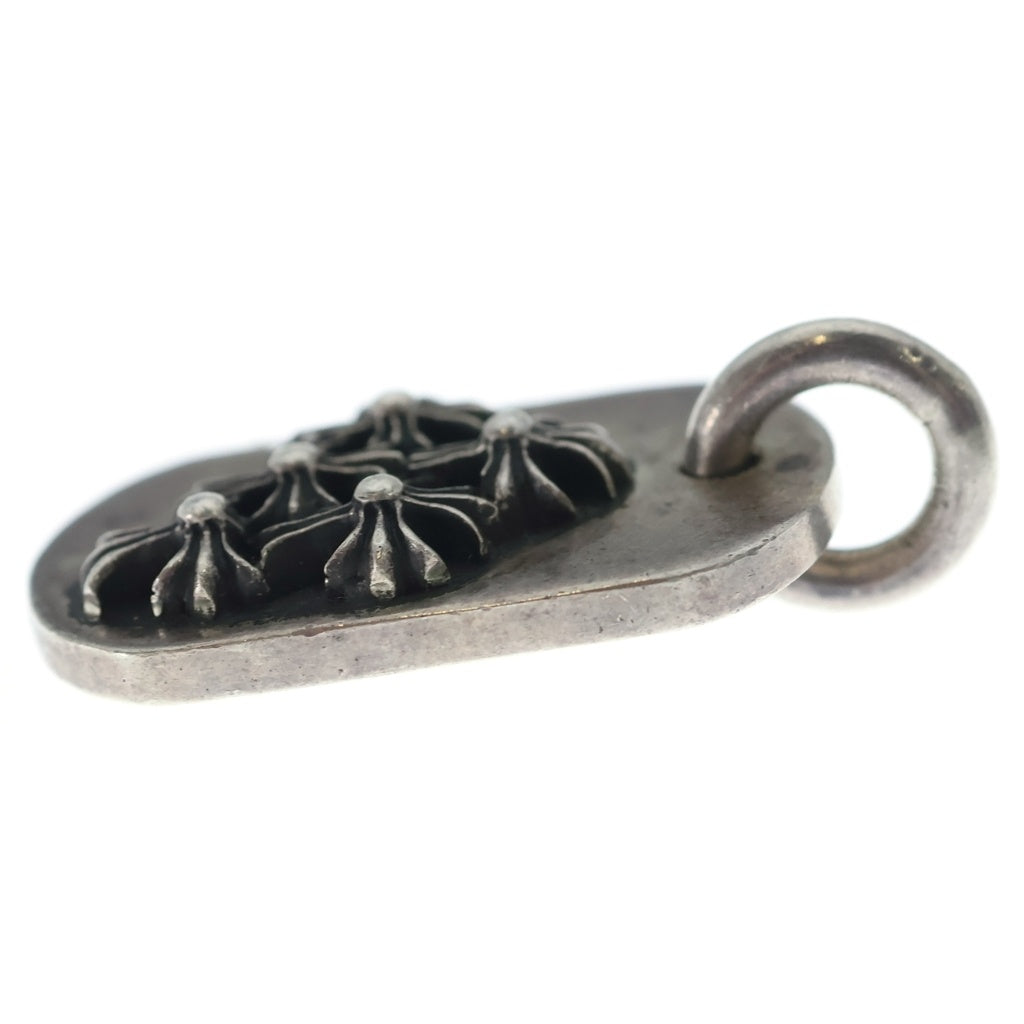 CHROME HEARTS(クロムハーツ) RAISED DOGTAG レイズドドッグタグ チャーム ネックレストップ シルバー