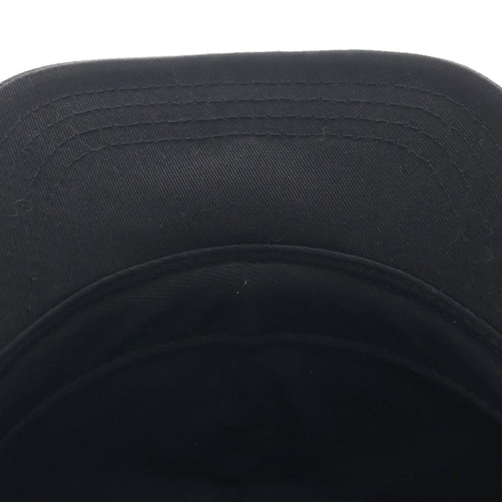 CHROME HEARTS(クロムハーツ) CH HAT CH刺繍ベースボールキャップ ブラック/イエロー