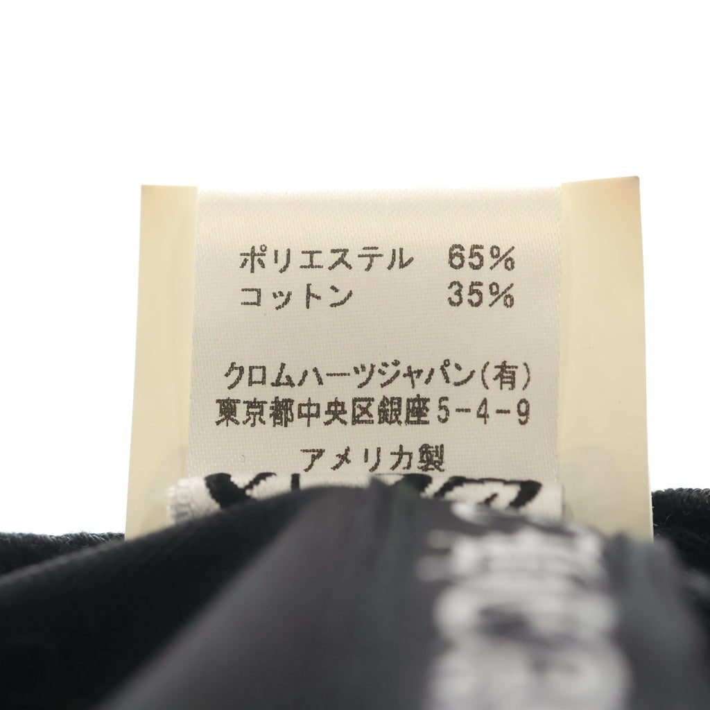CHROME HEARTS(クロムハーツ) CH HAT CH刺繍ベースボールキャップ ブラック/イエロー