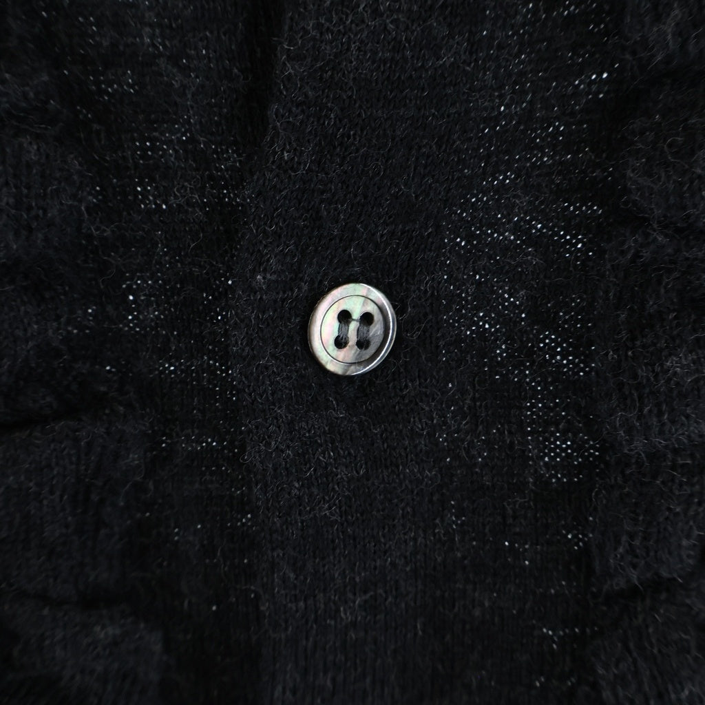 COMME des GARCONS COMME des GARCONS(コムデギャルソンコムデギャルソン) フリルデザイン W19N018 ハイゲージ カーディガン グレー レディース