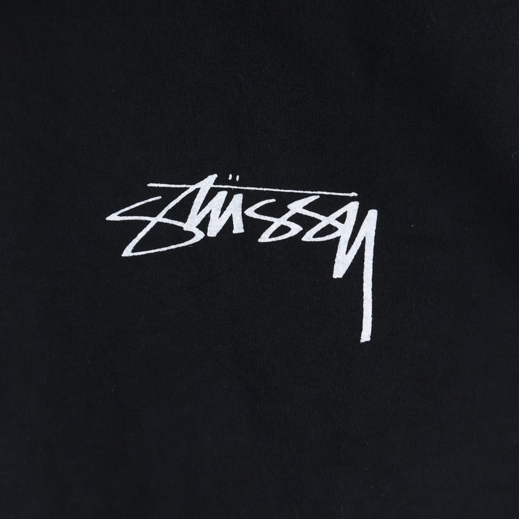 STUSSY(ステューシー) 23SS ×OUR LEGACY Dot Pigment Dyed Tee クルーネック半袖Tシャツ ブラック
