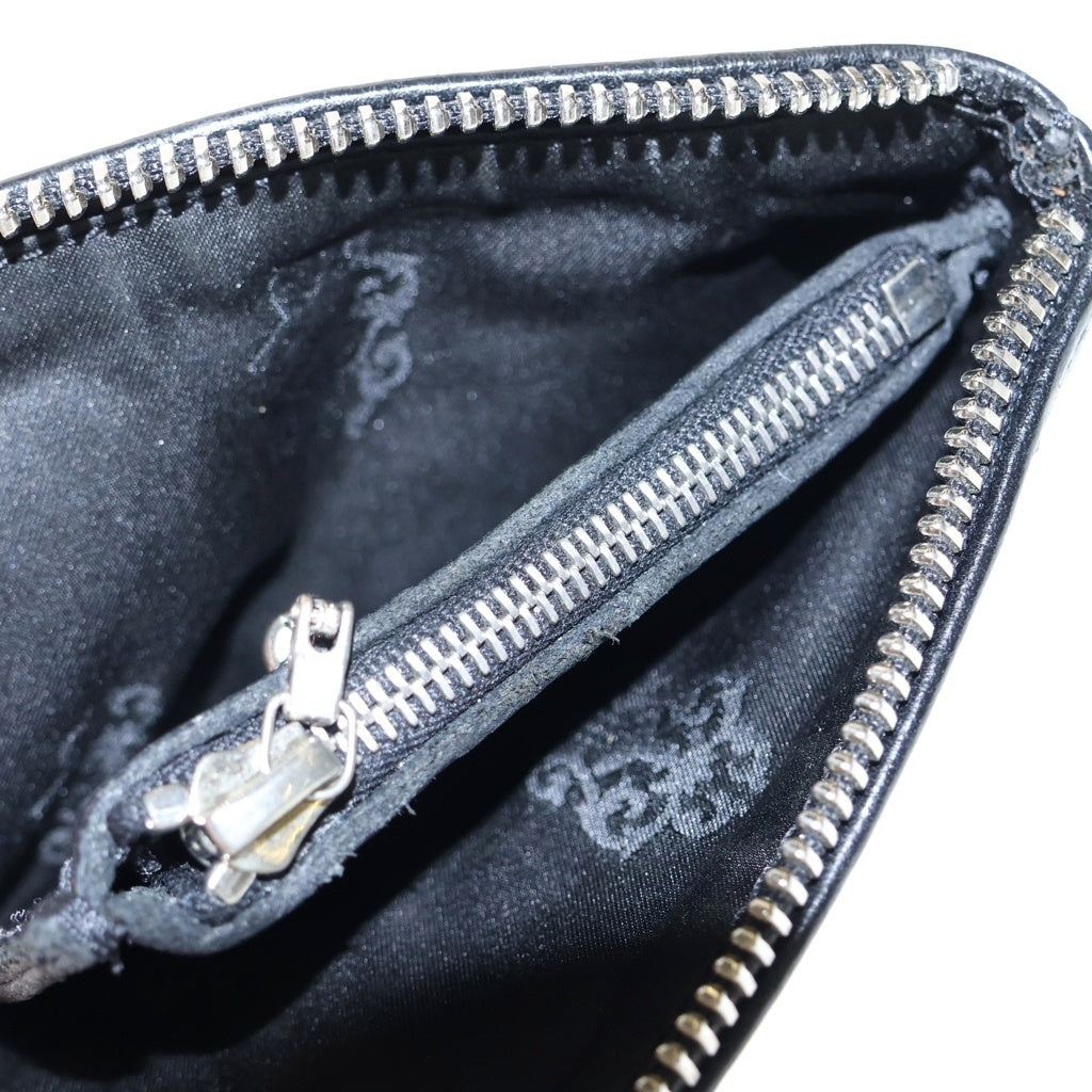 CHROME HEARTS(クロムハーツ) TINY ZIP Wallet タイニージップ ウォレット ブラック