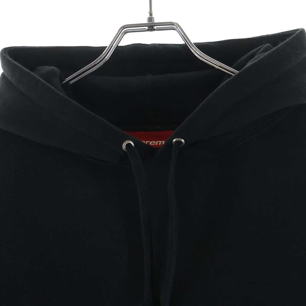 SUPREME(シュプリーム) 24AW Wild Embroidered Hooded Sweatshirt プルオーバーパーカー ブラック