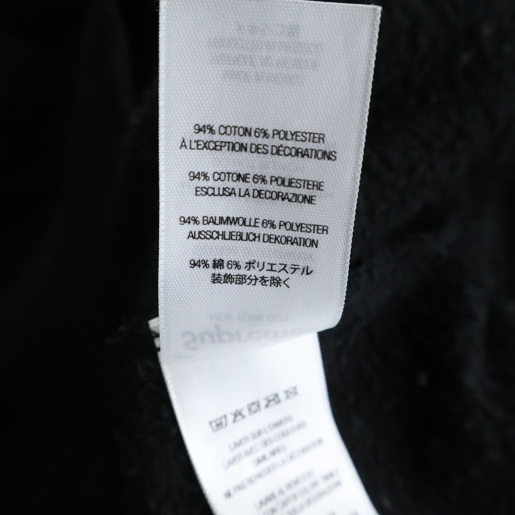 SUPREME(シュプリーム) 24AW Wild Embroidered Hooded Sweatshirt プルオーバーパーカー ブラック