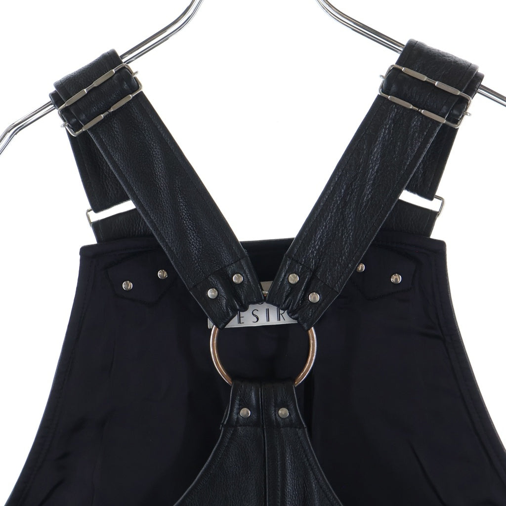 el conductorH(コンダクター) 22AW Bondage Leather Vest ボンテージ レザー ベスト PD22AJ06
