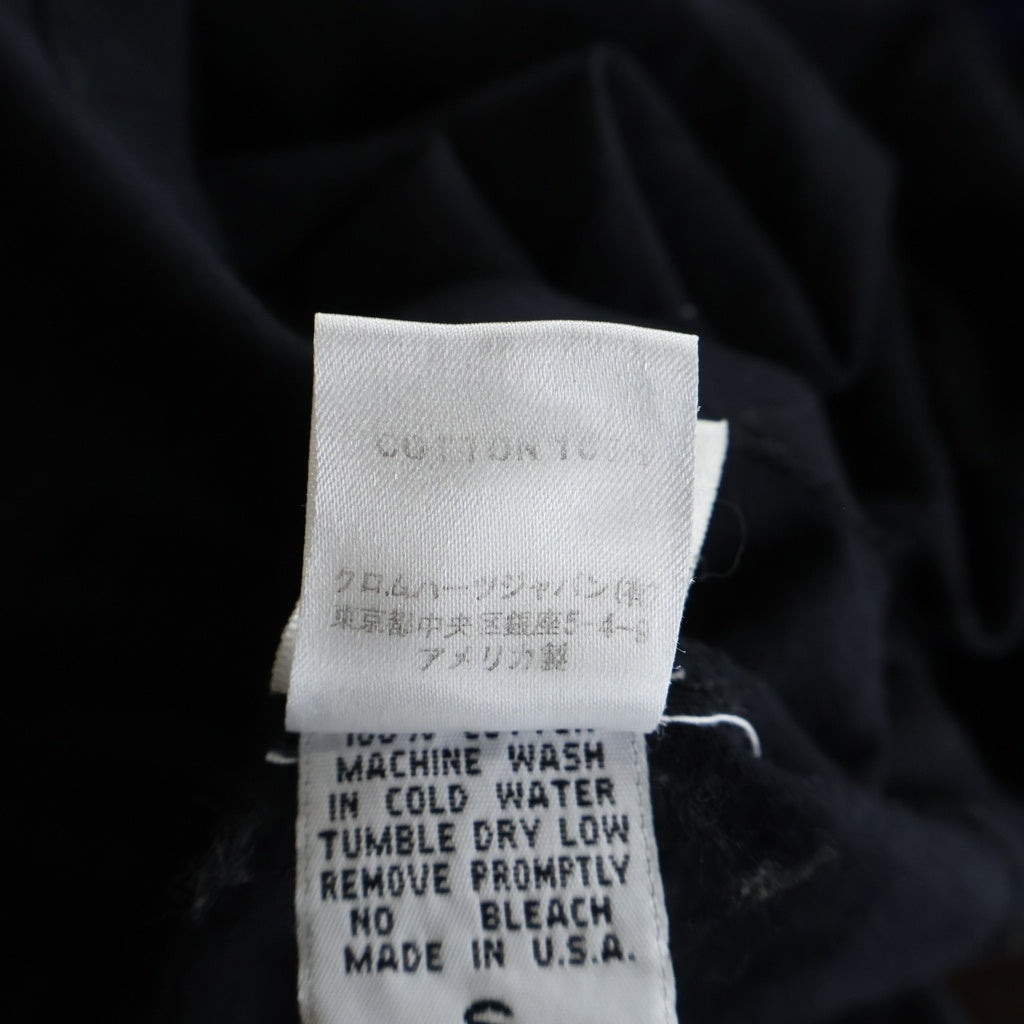CHROME HEARTS(クロムハーツ) オールド ブルー バックCH スクロール Vネック 半袖Tシャツ ブラック