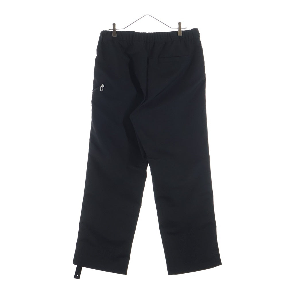 OAMC(オーエーエムシー) Peacemaker Regs Pant ナイロンギャバジン PCM3OP01A-PL003-99 ベルテッドパンツ ブラック