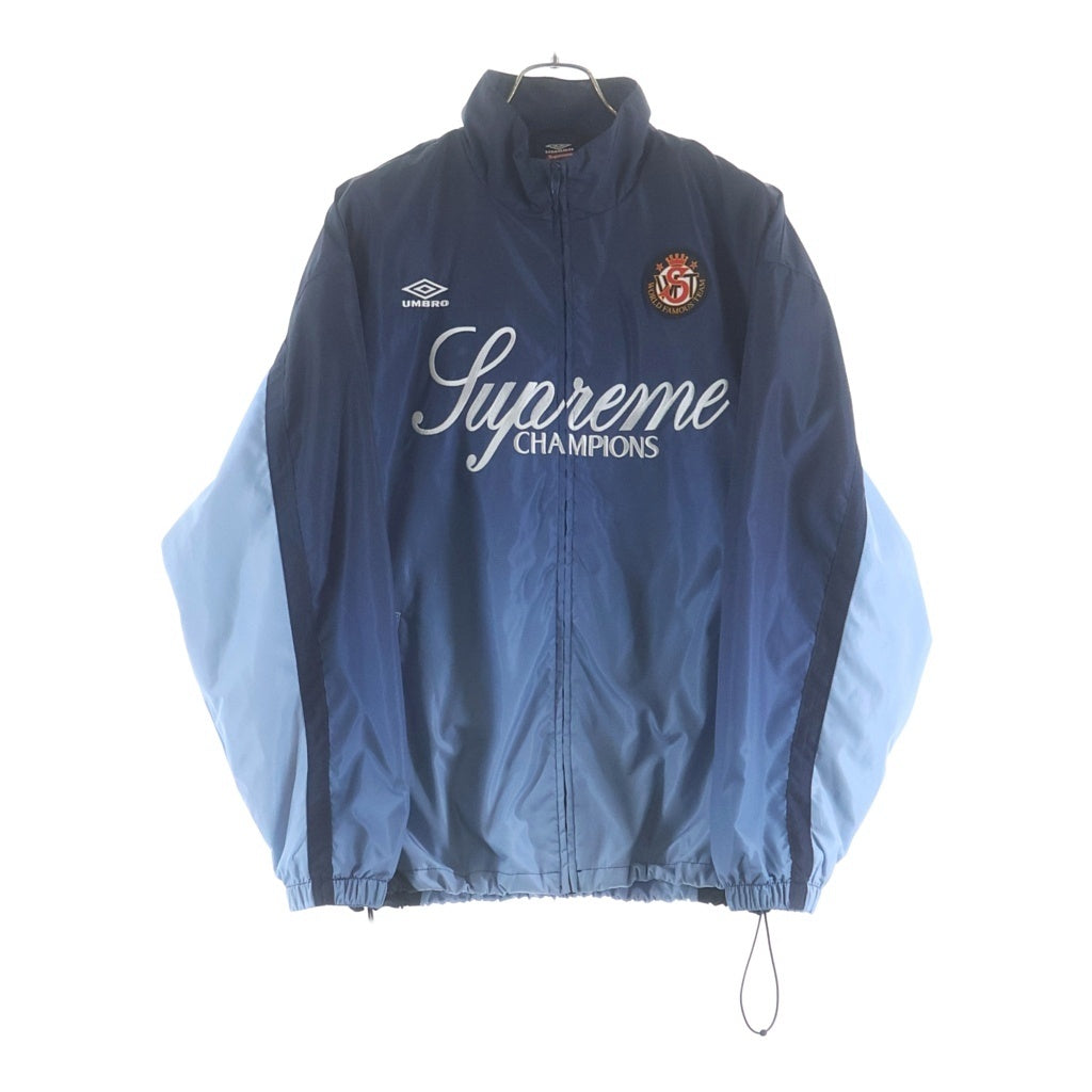 SUPREME(シュプリーム) 25AW ×Umbro Gradient Track Jacket アンブロ グラディエントトラックジャケット ナイロンジャケット ブルー