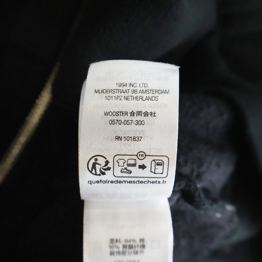 SUPREME(シュプリーム) 24AW S Logo Hooded Zip Up Sweatshirt Sロゴ ジップアップ フーディ ブラック