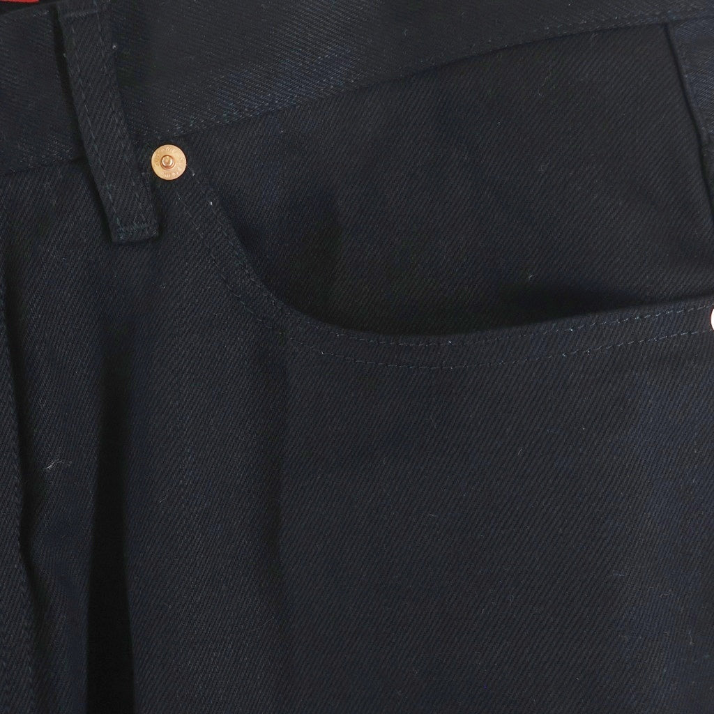 SUPREME(シュプリーム) 26SS Baggy Salvedge Jean バギー セルビッチジーンズ ワイドデニム ブラック