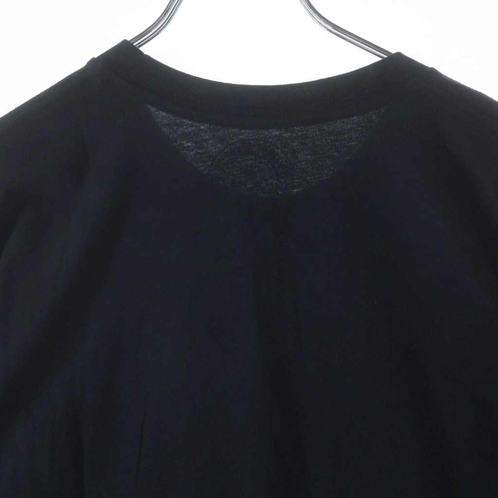 CHROME HEARTS(クロムハーツ) NECK LOGO CH T-SHIRT ネックロゴ 胸ポケット Tシャツ ブラック