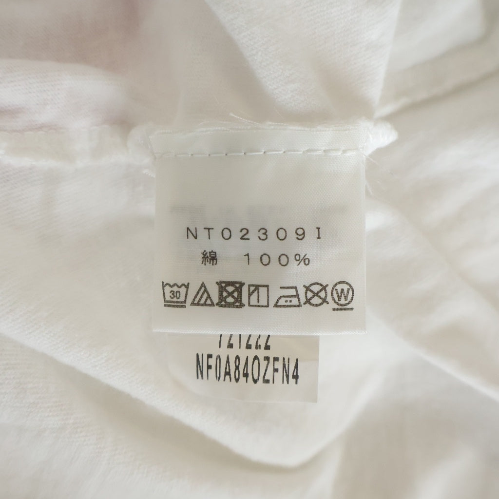 SUPREME(シュプリーム) 23SS ×THE NORTH FACE Printed Pocket Tee ノースフェイス ロゴ プリント 半袖 Tシャツ ホワイト NT02309I
