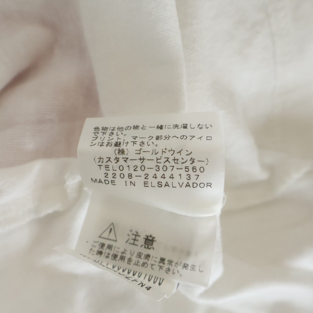 SUPREME(シュプリーム) 23SS ×THE NORTH FACE Printed Pocket Tee ノースフェイス ロゴ プリント 半袖 Tシャツ ホワイト NT02309I
