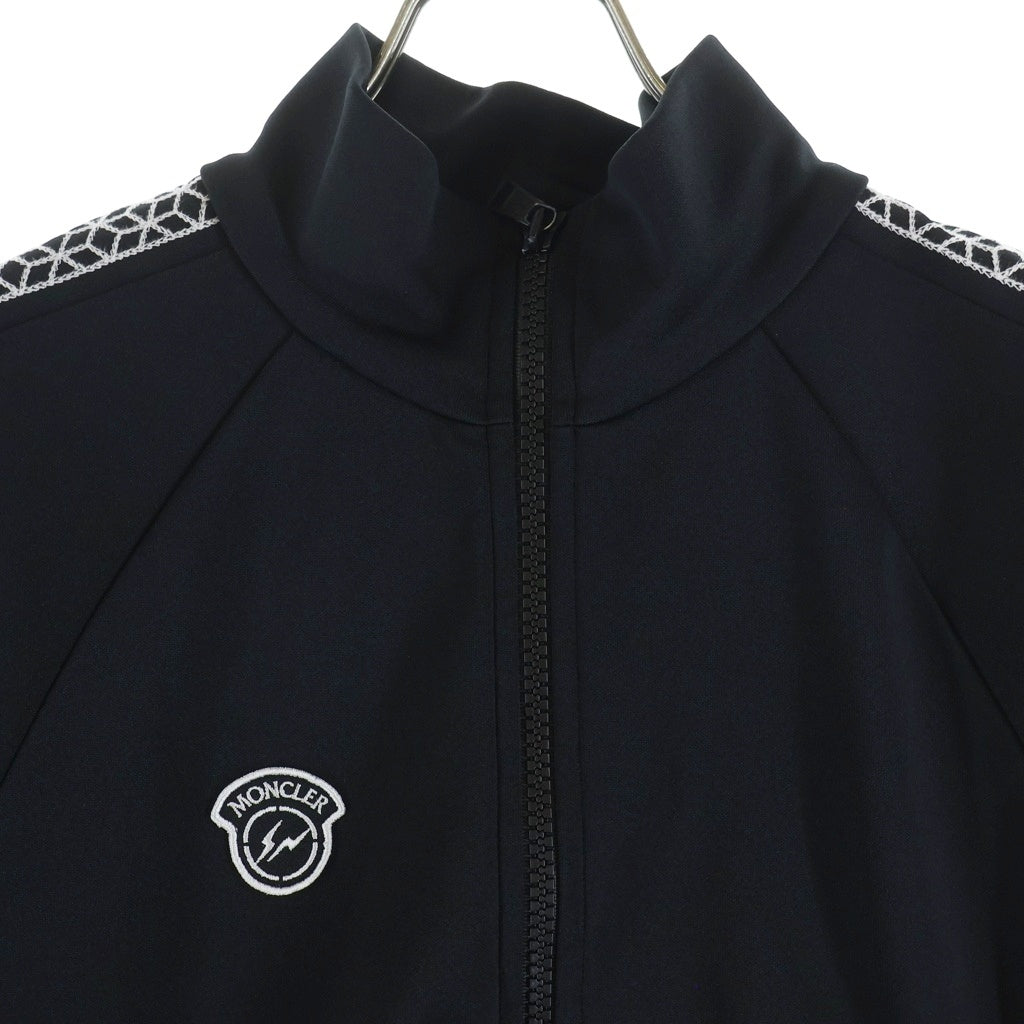 MONCLER(モンクレール) Genius ×FRAGMENT TRACKE JACKET 胸ロゴ F209U8G70710 899A1 トラックジャケット ブラック