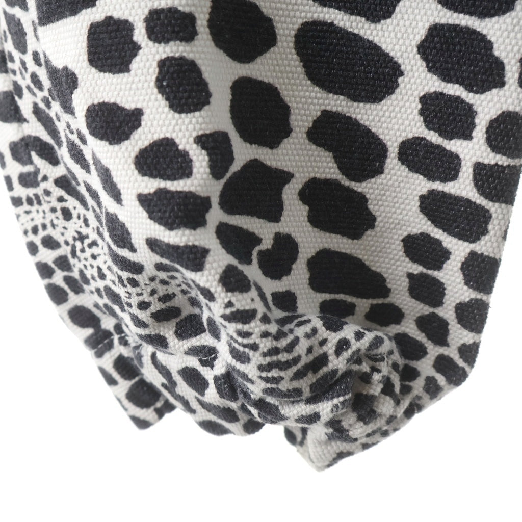 STUSSY(ステューシー) 26SS WORK JACKET UNLINED CANVAS LEOPARD 115913 キャンバス フーディジャケット ホワイト