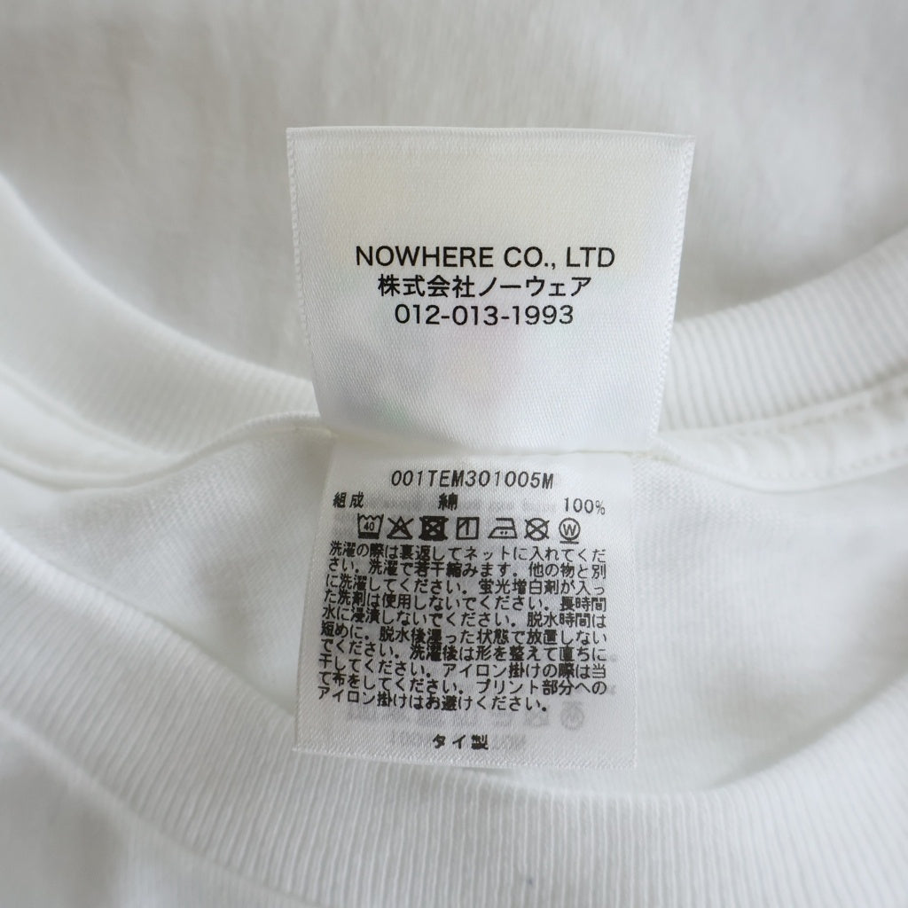 A BATHING APE(アベイシングエイプ) ABC Camo Tee カモ ロゴ 001TEM301005M クルーネックTシャツ ホワイト