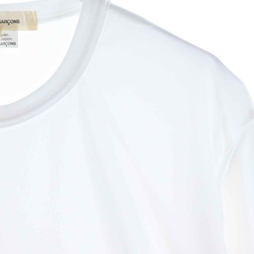 COMME des GARCONS(コムデギャルソン) 25SS メッシュ切替 ジャージ GO-T028 ロングスリーブカットソー ホワイト レディース