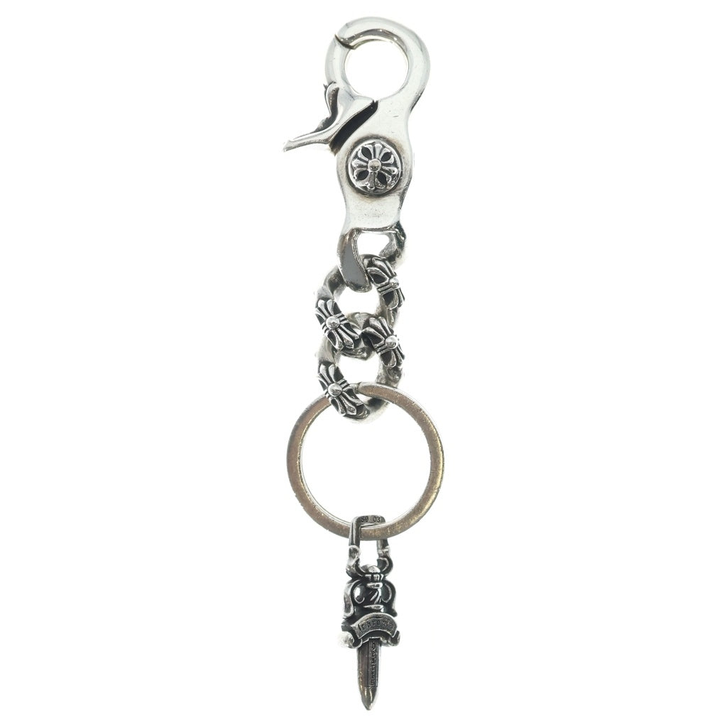 CHROME HEARTS(クロムハーツ) CLP CHN XFANCY-S/ショートエクストラファンシーリンク キーチェーン シルバー BCA073 -