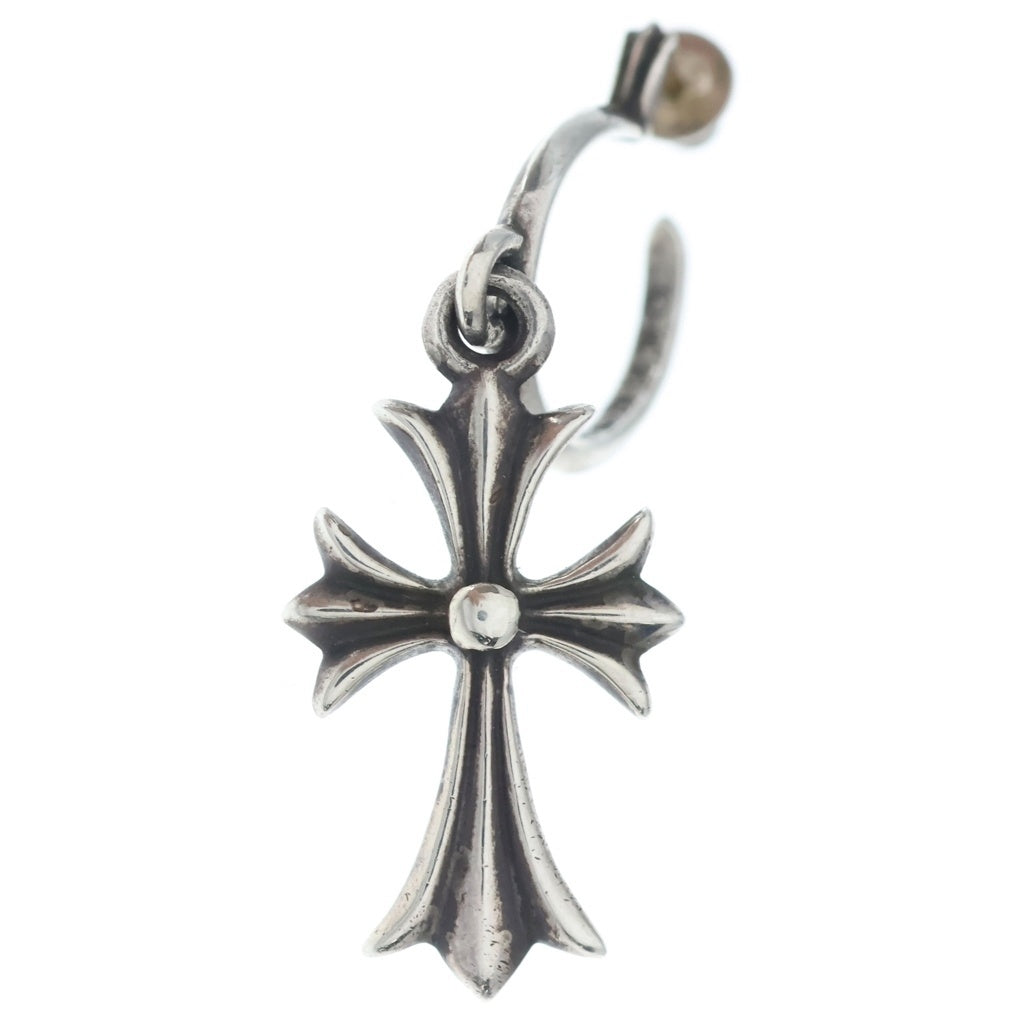 CHROME HEARTS(クロムハーツ) TINY CH CROSS タイニーCHクロス フープピアス シルバー BCA115
