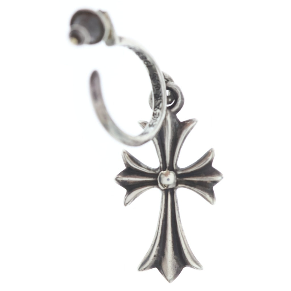 CHROME HEARTS(クロムハーツ) TINY CH CROSS タイニーCHクロス フープピアス シルバー BCA115