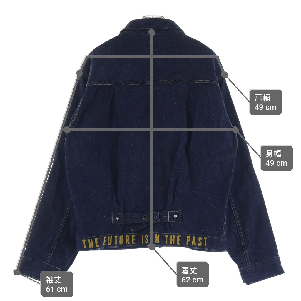 HUMAN MADE(ヒューマンメイド) DENIM WORK JACKET PAST デニム ワーク ジャケット HM30JK001 インディゴ