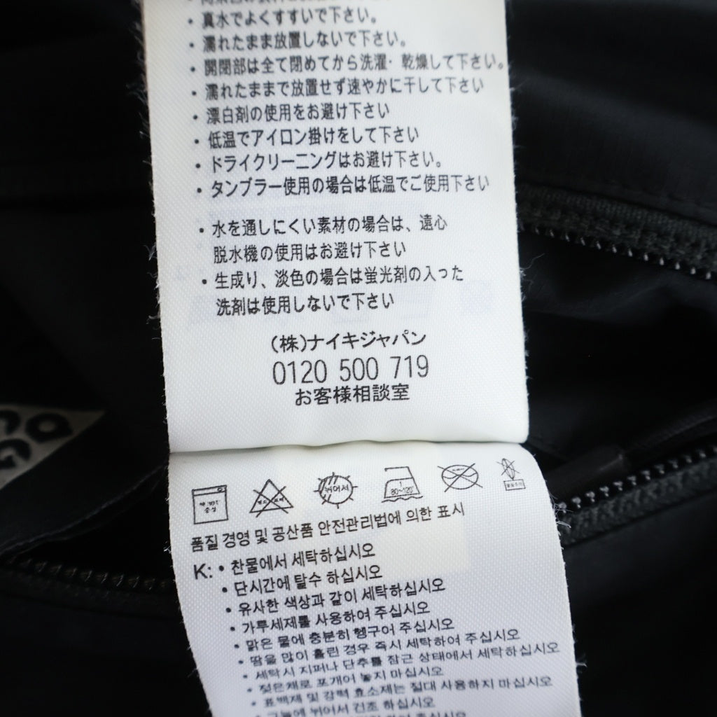 NIKE ACG(ナイキエーシージー) リバーシブル ボアジャケット ブラック